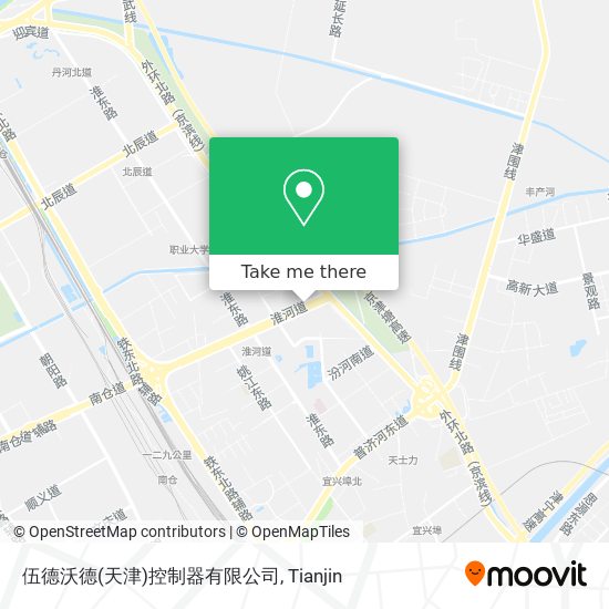 伍德沃德(天津)控制器有限公司 map