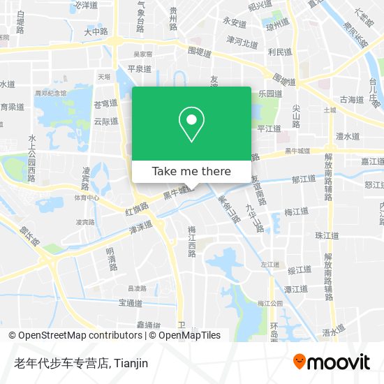老年代步车专营店 map