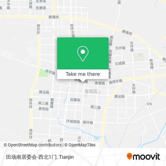 田场南居委会-西北1门 map