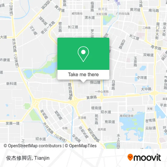 俊杰修脚店 map