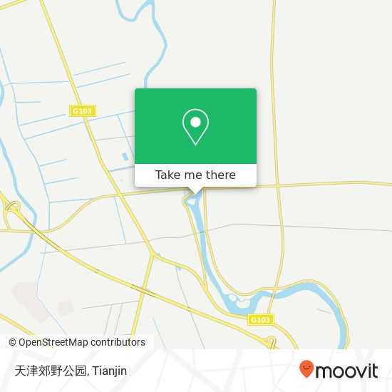 天津郊野公园 map