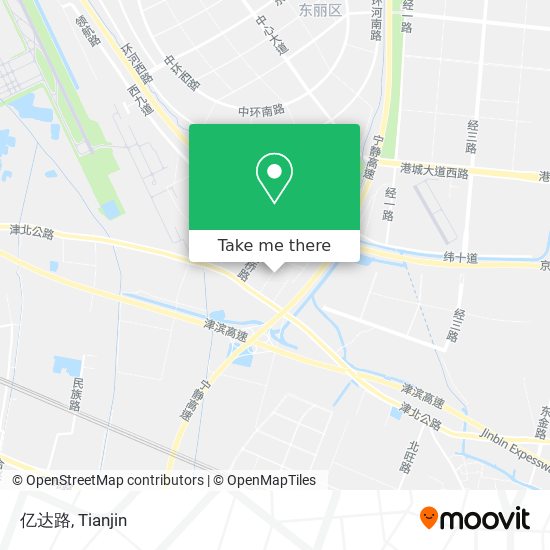亿达路 map
