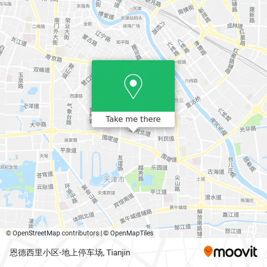 恩德西里小区-地上停车场 map