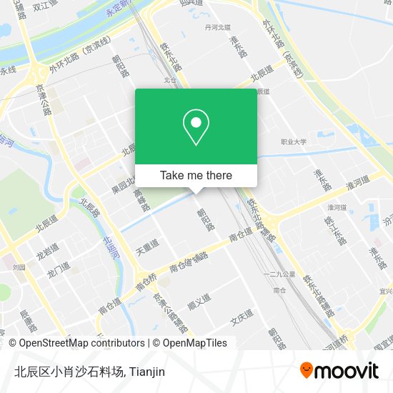 北辰区小肖沙石料场 map