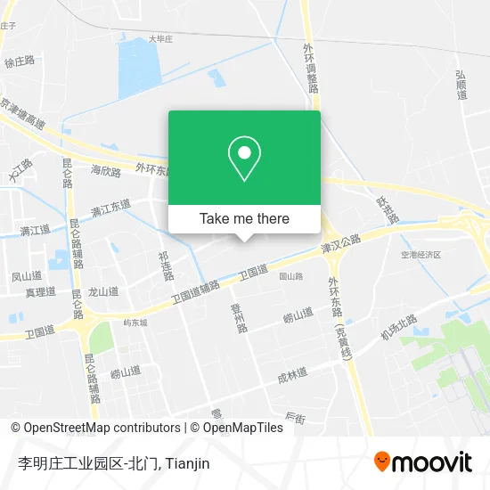 李明庄工业园区-北门 map