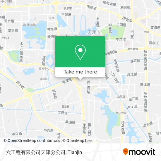 六工程有限公司天津分公司 map