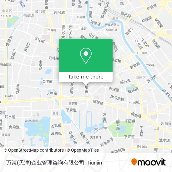万策(天津)企业管理咨询有限公司 map