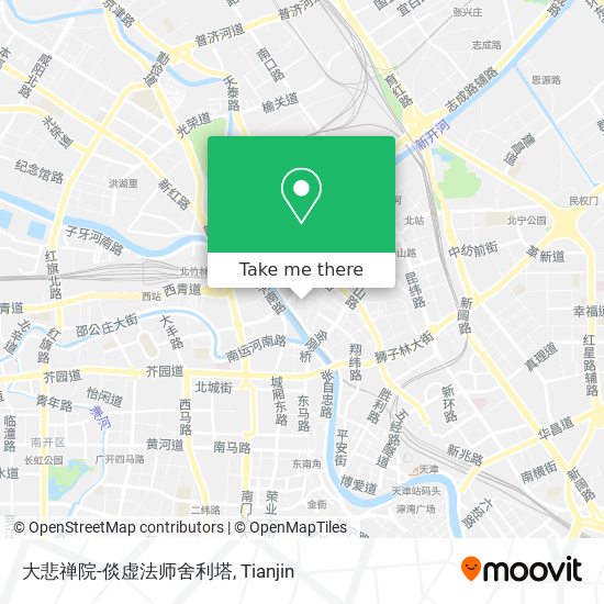 大悲禅院-倓虚法师舍利塔 map