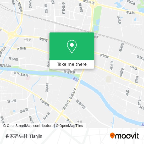崔家码头村 map