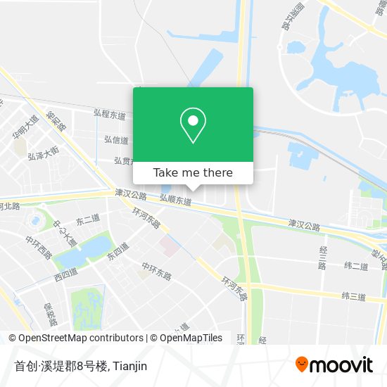 首创·溪堤郡8号楼 map