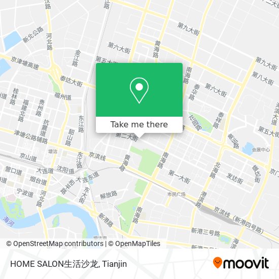 HOME SALON生活沙龙 map