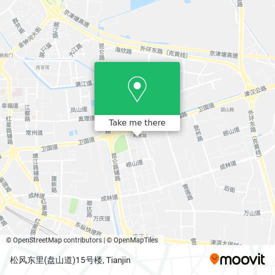 松风东里(盘山道)15号楼 map