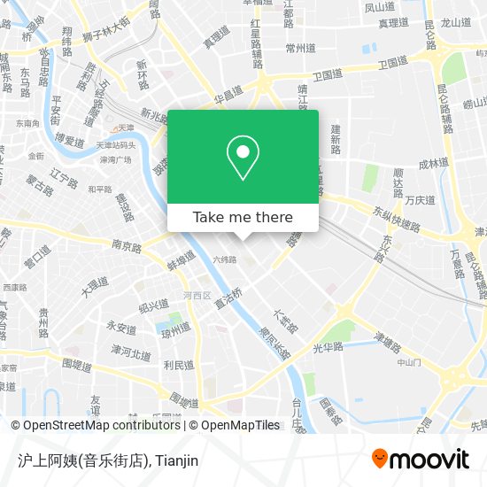 沪上阿姨(音乐街店) map