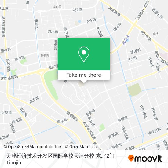 天津经济技术开发区国际学校天津分校-东北2门 map