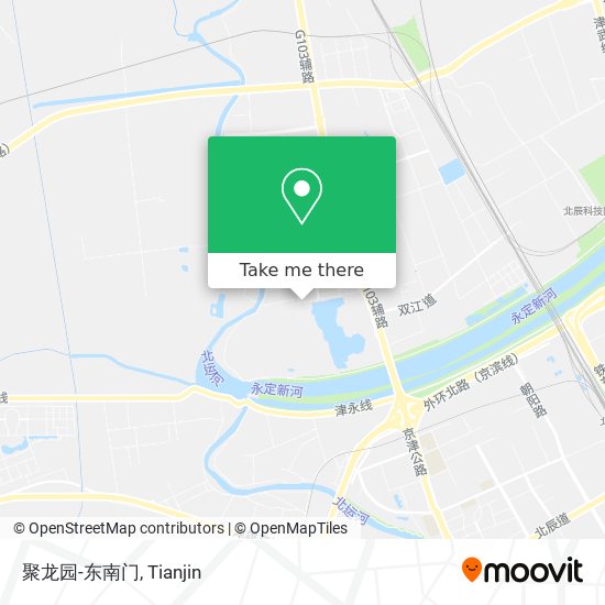 聚龙园-东南门 map