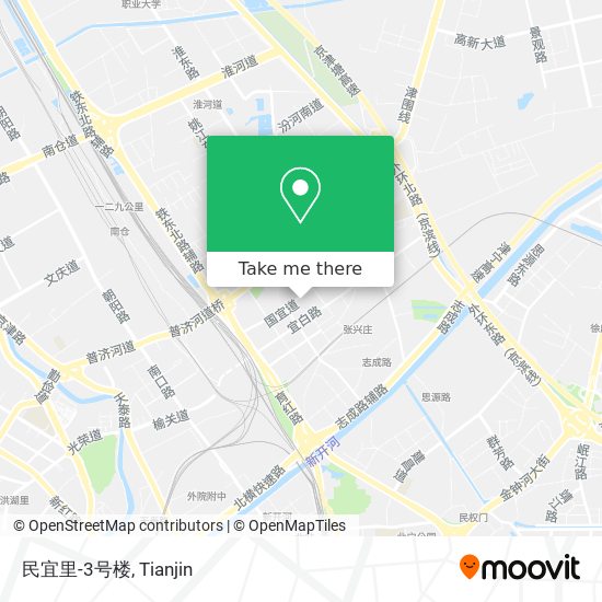 民宜里-3号楼 map