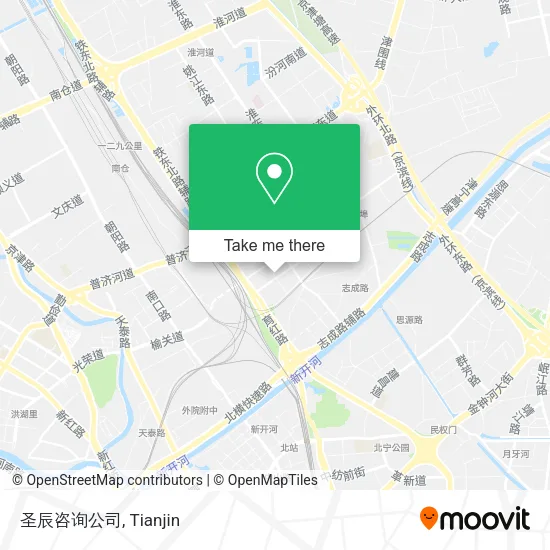 圣辰咨询公司 map