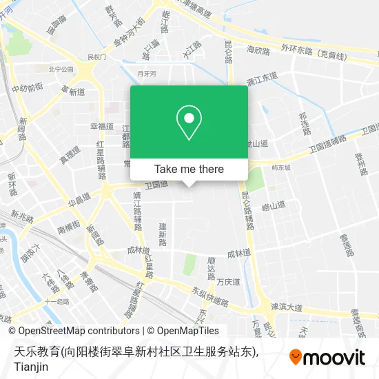 天乐教育(向阳楼街翠阜新村社区卫生服务站东) map