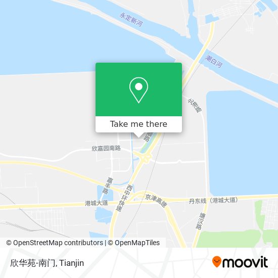 欣华苑-南门 map