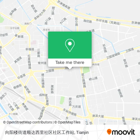 向阳楼街道顺达西里社区社区工作站 map