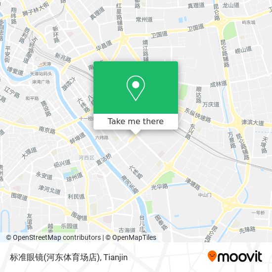 标准眼镜(河东体育场店) map