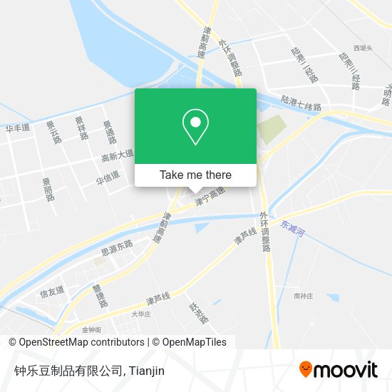 钟乐豆制品有限公司 map