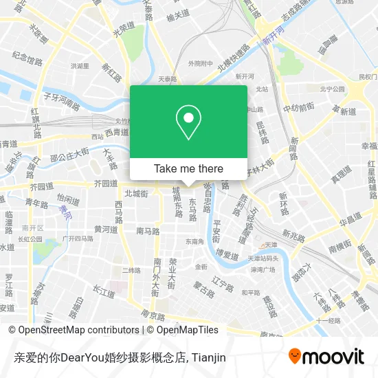 亲爱的你DearYou婚纱摄影概念店 map