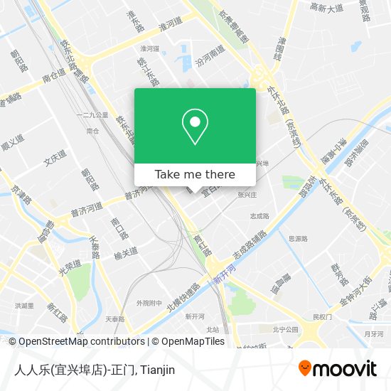 人人乐(宜兴埠店)-正门 map