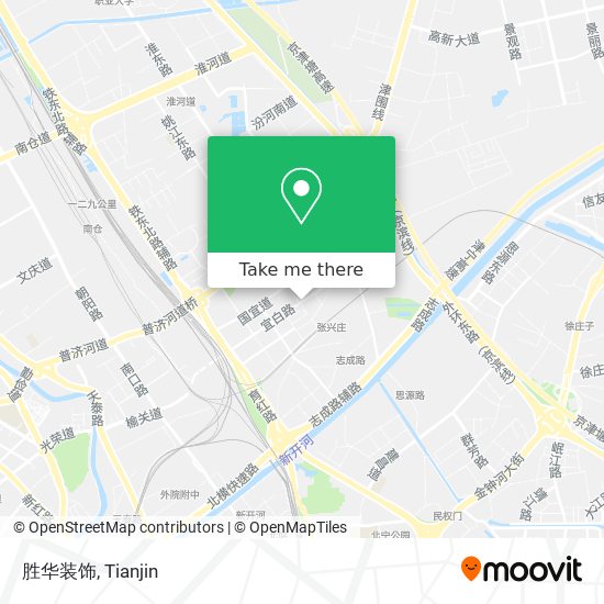 胜华装饰 map