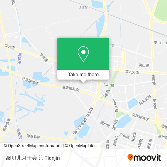 馨贝儿月子会所 map