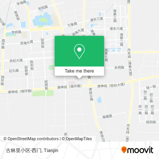 古林里小区-西门 map