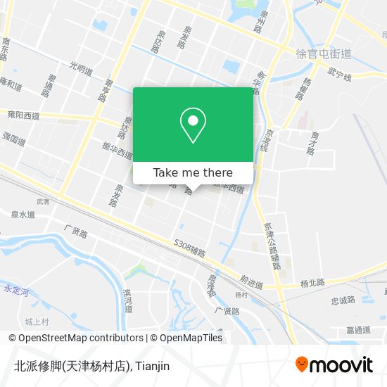 北派修脚(天津杨村店) map
