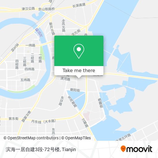 滨海一居自建3段-72号楼 map