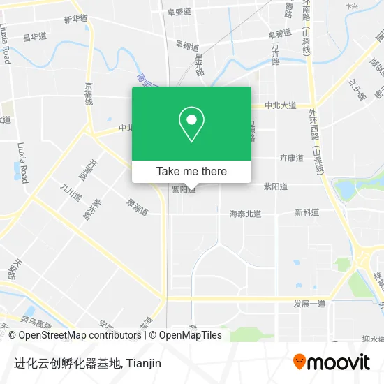 进化云创孵化器基地 map