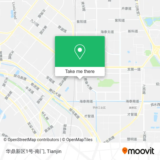 华鼎新区1号-南门 map