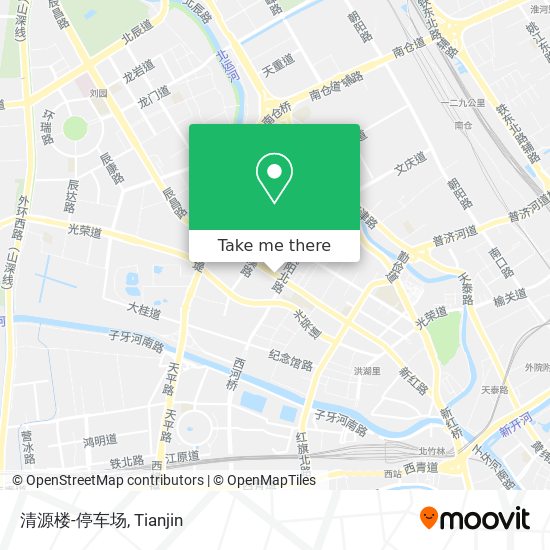 清源楼-停车场 map