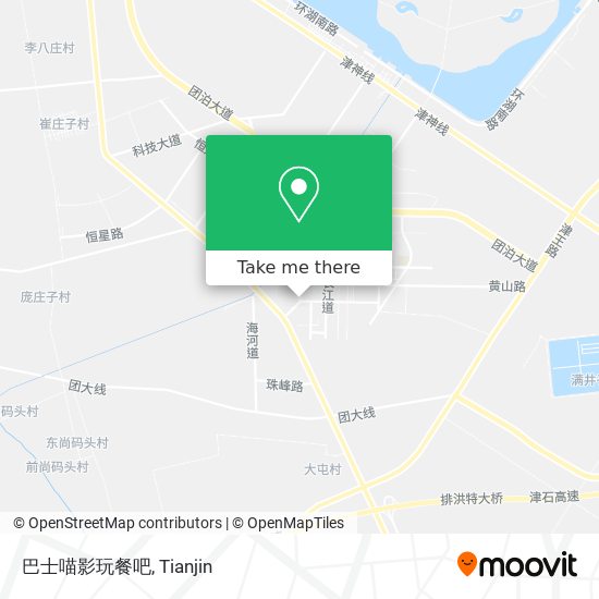 巴士喵影玩餐吧 map