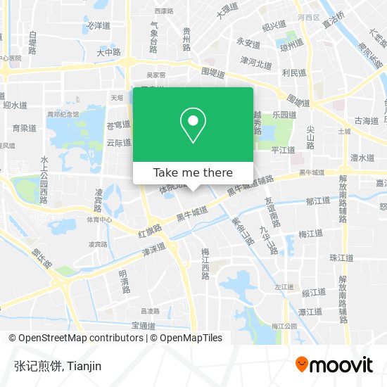 张记煎饼 map