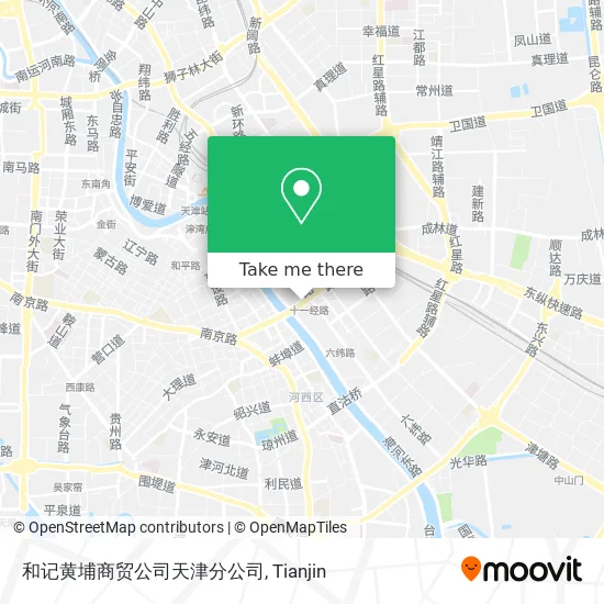 和记黄埔商贸公司天津分公司 map