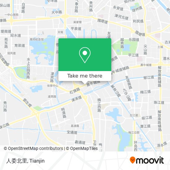 人委北里 map