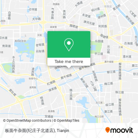 板面牛杂面(纪庄子北道店) map