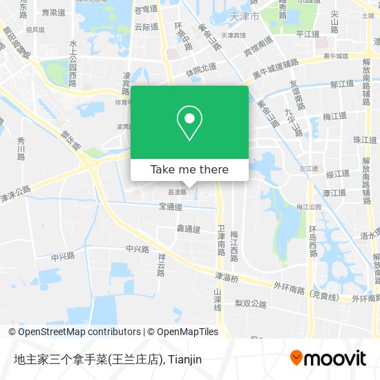 地主家三个拿手菜(王兰庄店) map