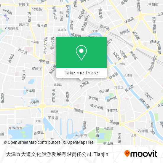 天津五大道文化旅游发展有限责任公司 map