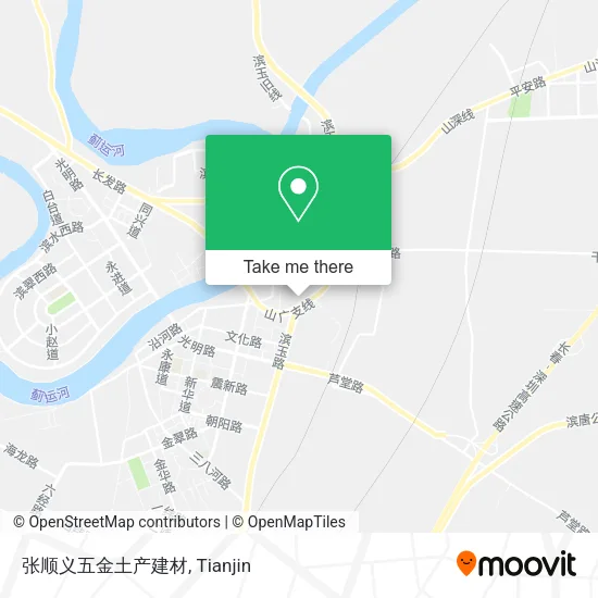 张顺义五金土产建材 map