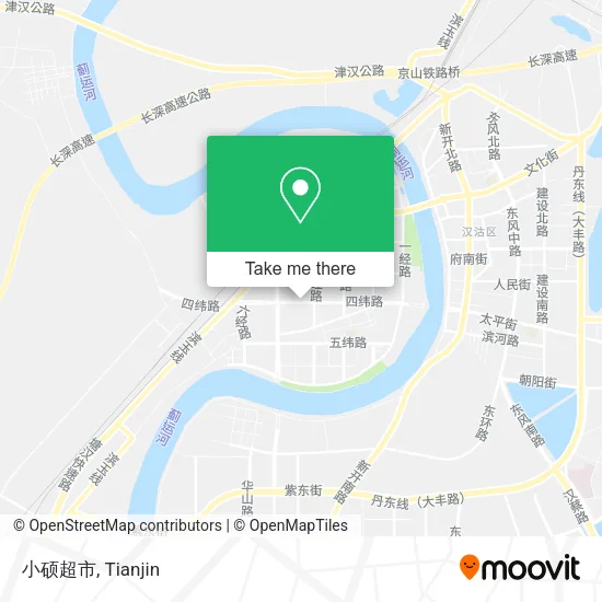 小硕超市 map