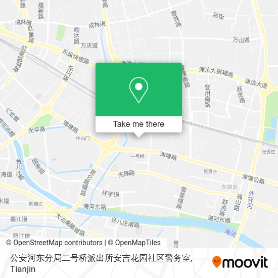 公安河东分局二号桥派出所安吉花园社区警务室 map