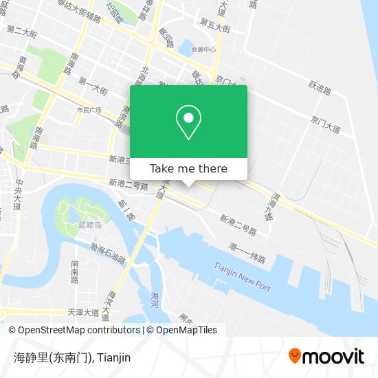 海静里(东南门) map