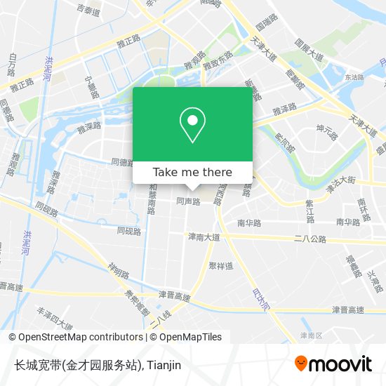 长城宽带(金才园服务站) map