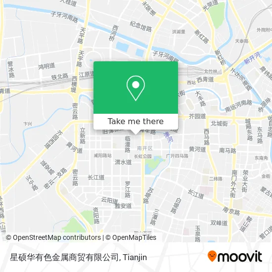 星硕华有色金属商贸有限公司 map
