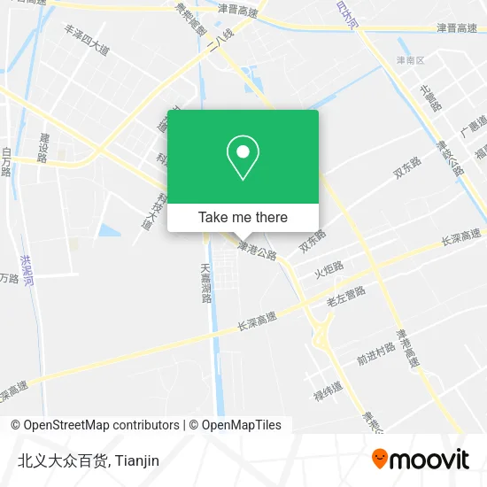 北义大众百货 map